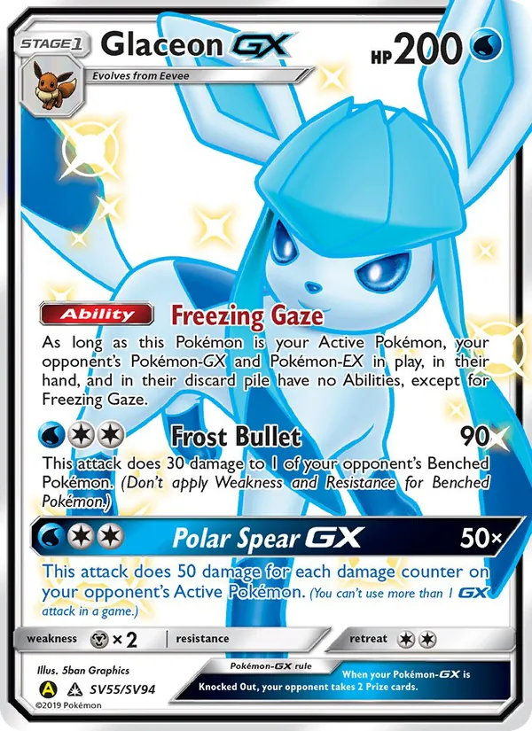 Glaceon-GX SV55/94
