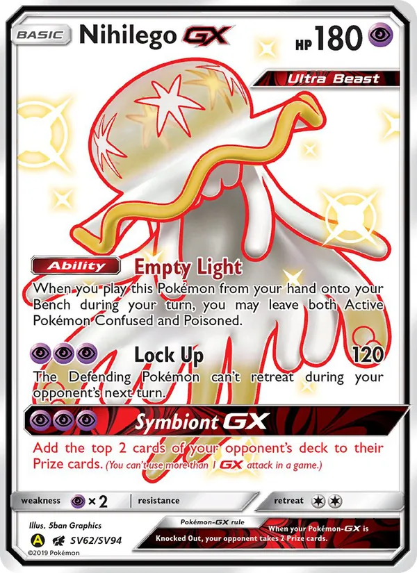 Nihilego-GX SV62/94