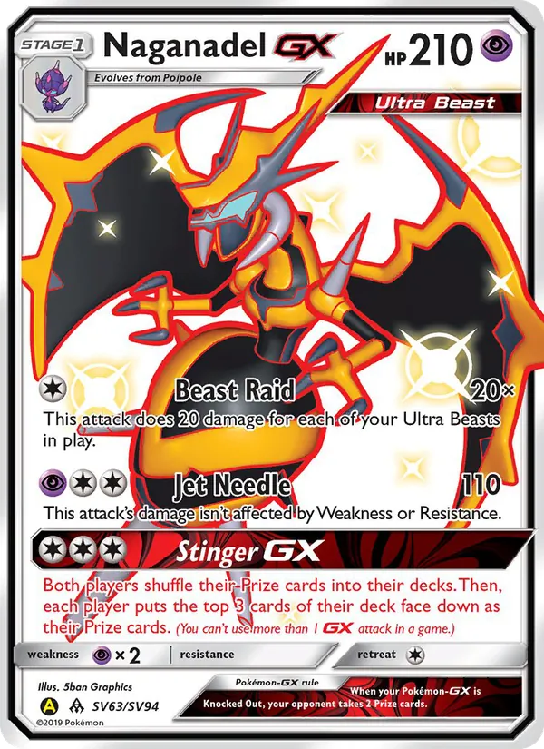 Naganadel-GX SV63/94