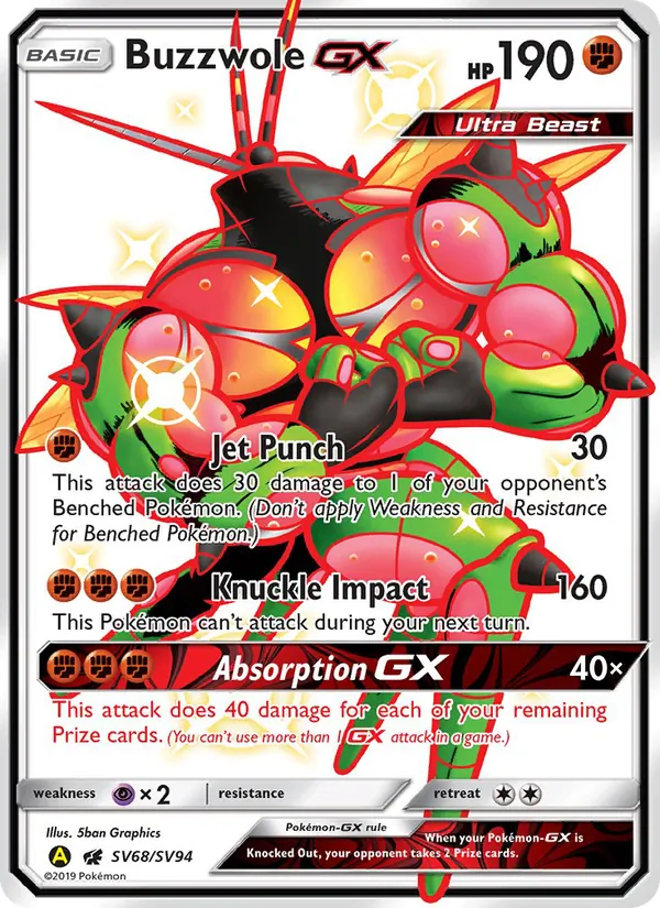 Buzzwole-GX SV68/94