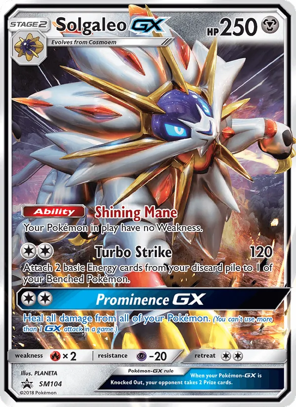 Solgaleo GX SM104/248