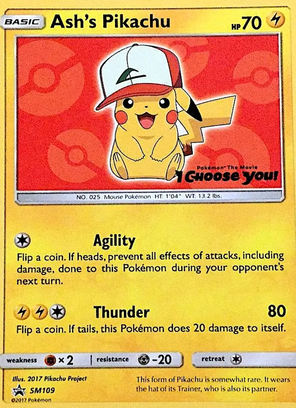 Ash's Pikachu SM109/248