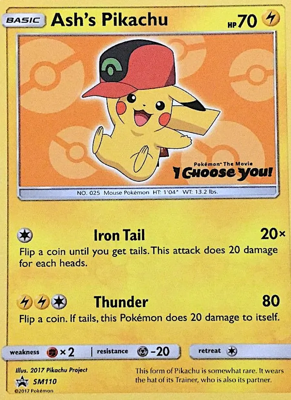 Ash's Pikachu SM110/248