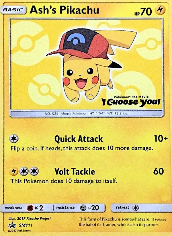 Ash's Pikachu SM111/248