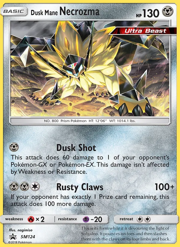 Dusk Mane Necrozma SM124/248
