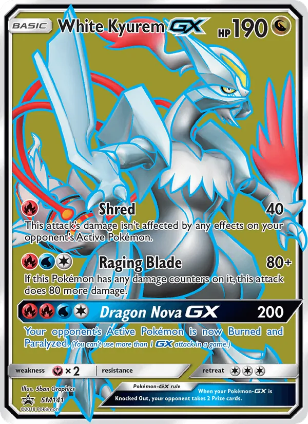 White Kyurem GX SM141/248