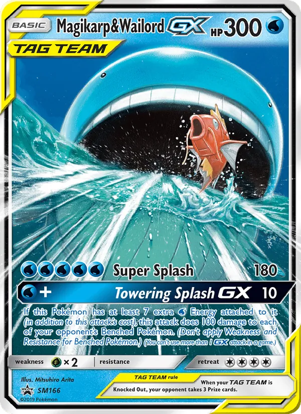 Magikarp & Wailord GX SM166/248
