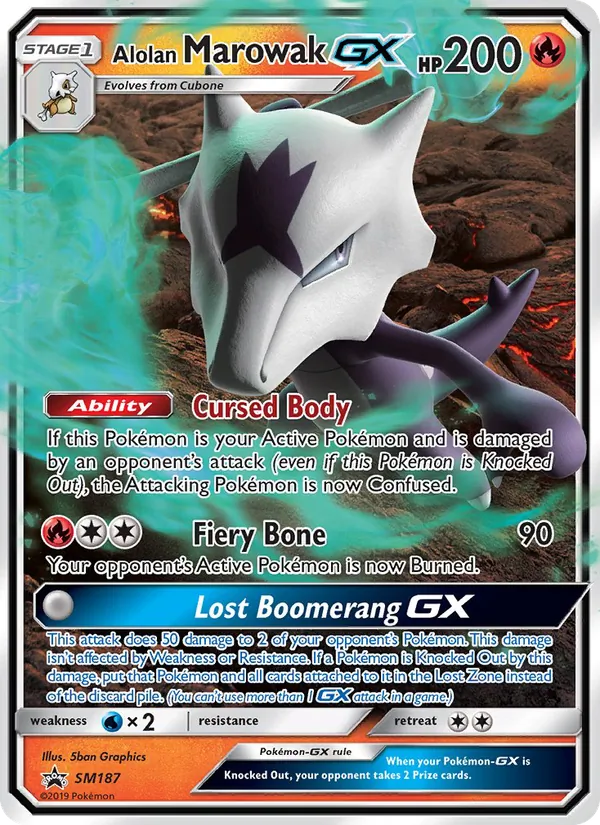Alolan Marowak GX SM187/248