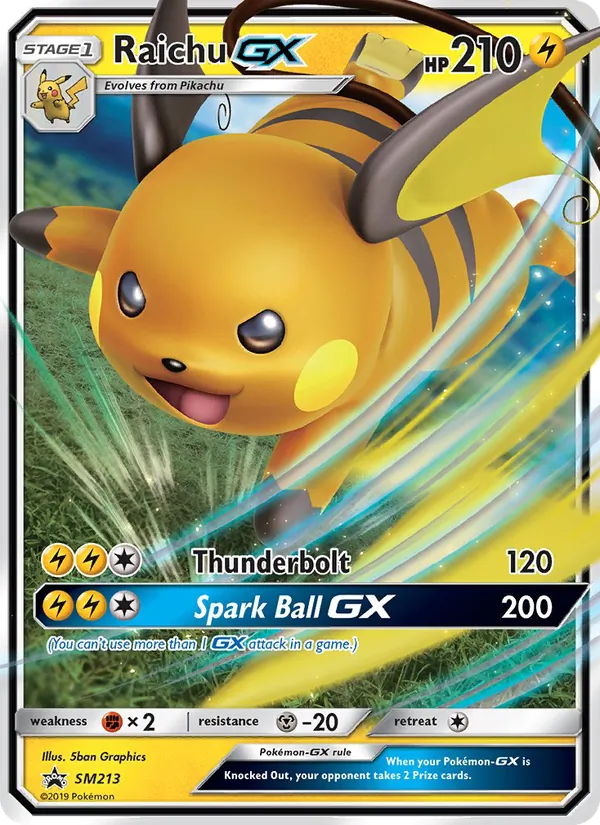 Raichu GX SM213/248