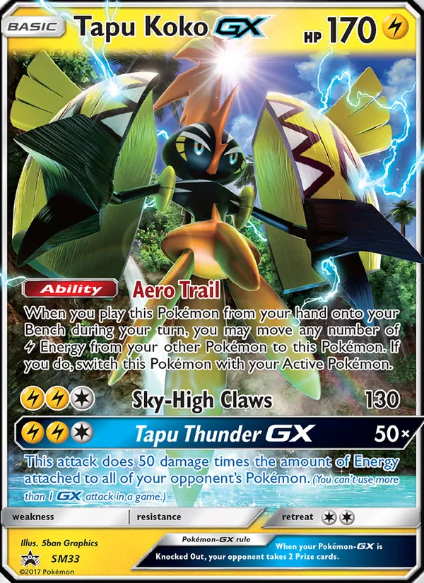 Tapu Koko GX SM33/248