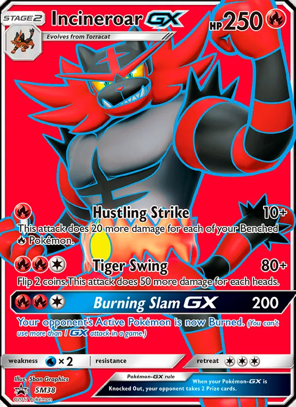Incineroar GX SM38/248