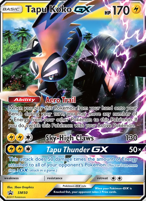 Tapu Koko GX SM50/248