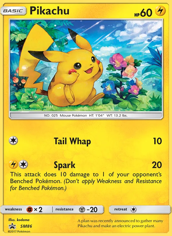 Pikachu SM86/248
