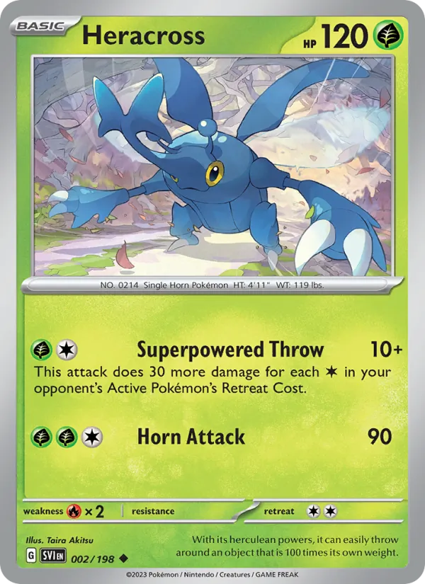Heracross 002/198