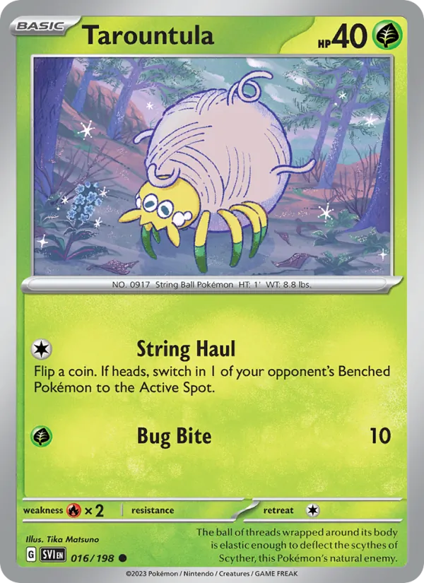 Tarountula 016/198