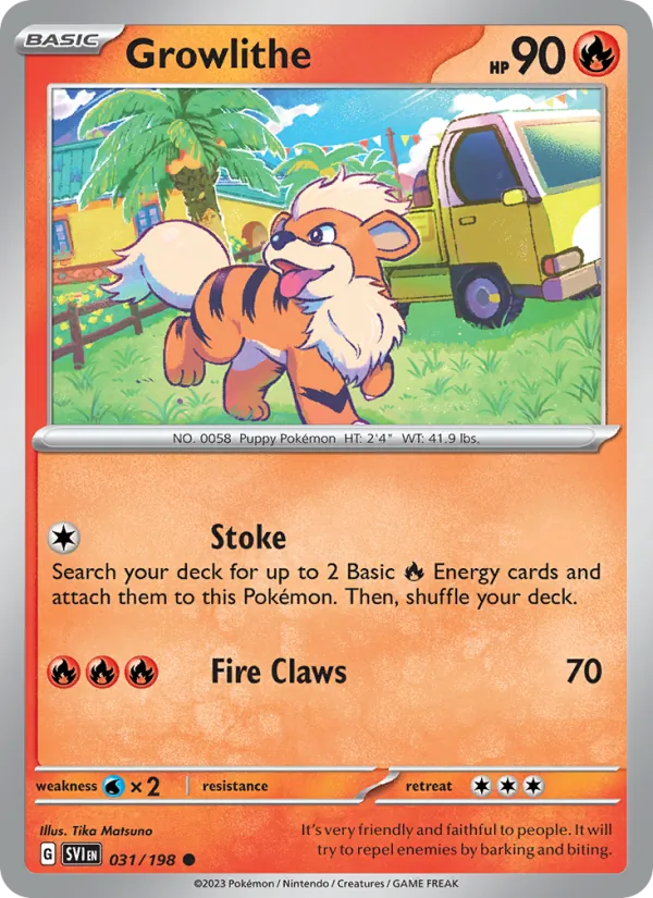 Growlithe 031/198