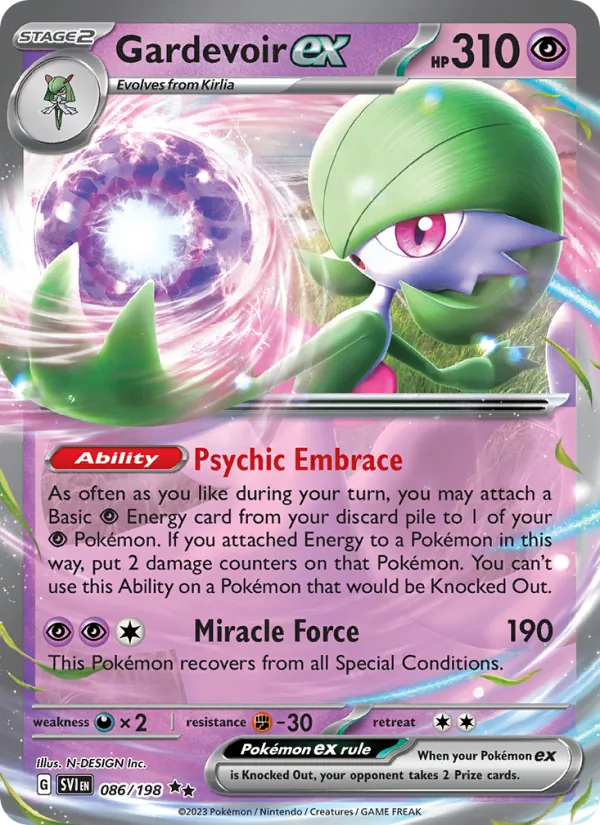 Gardevoir ex 086/198