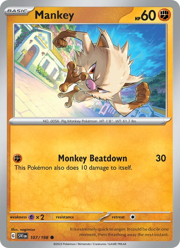 Mankey 107/198