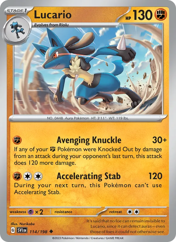 Lucario 114/198