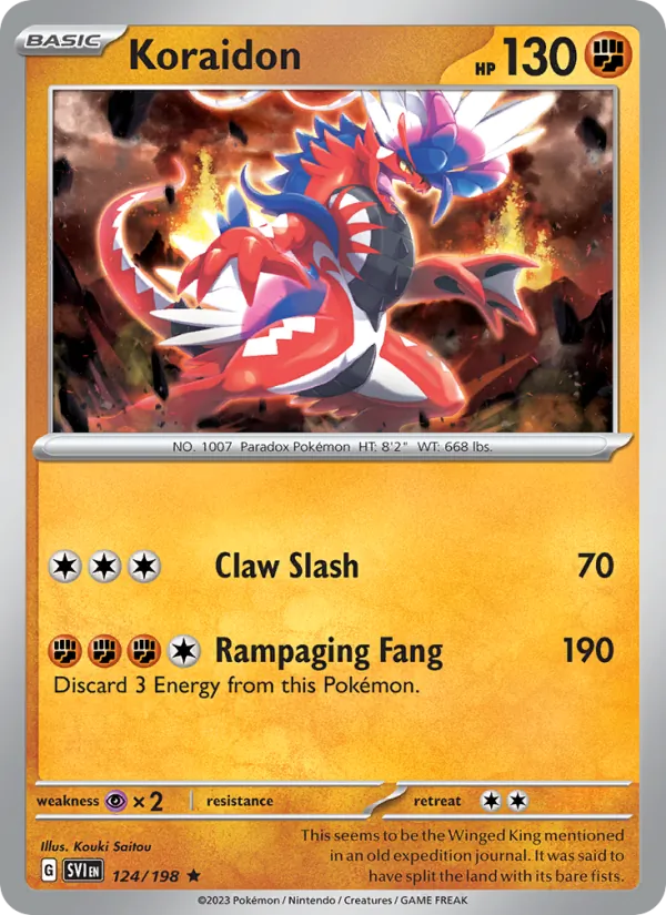Koraidon 124/198