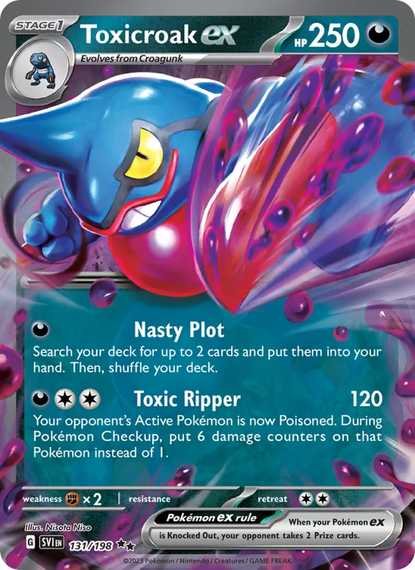 Toxicroak ex 131/198