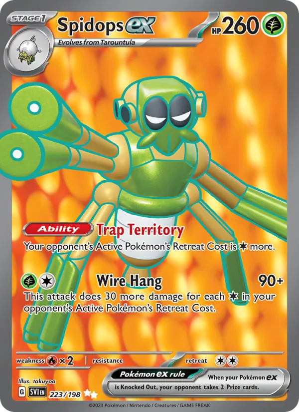 Spidops ex 223/198