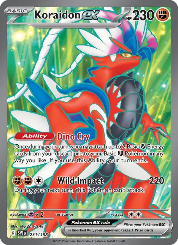 Koraidon ex 231/198