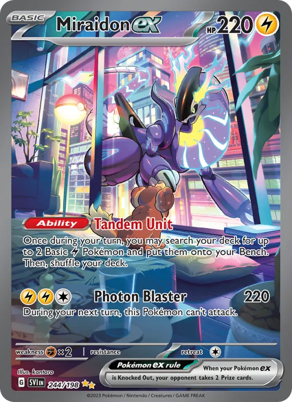 Miraidon ex 244/198