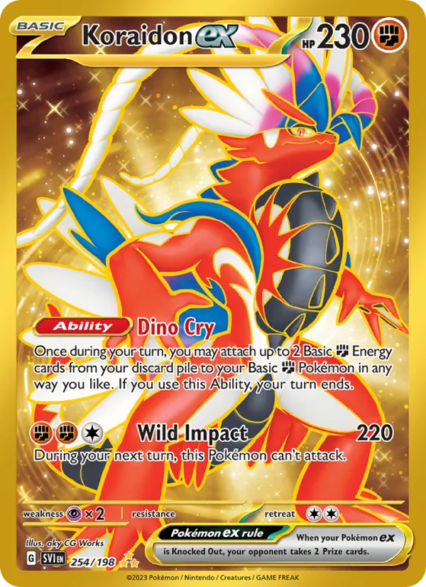 Koraidon ex 254/198