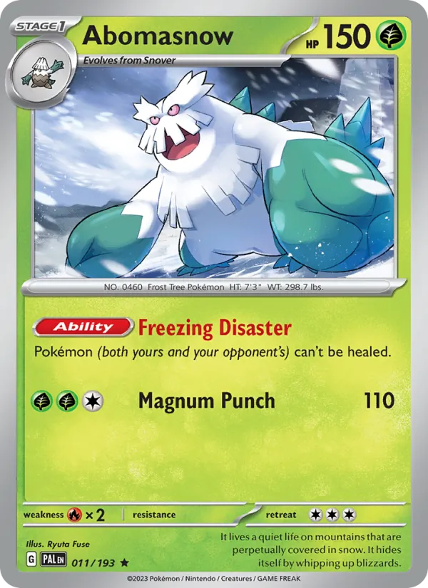Abomasnow 011/193