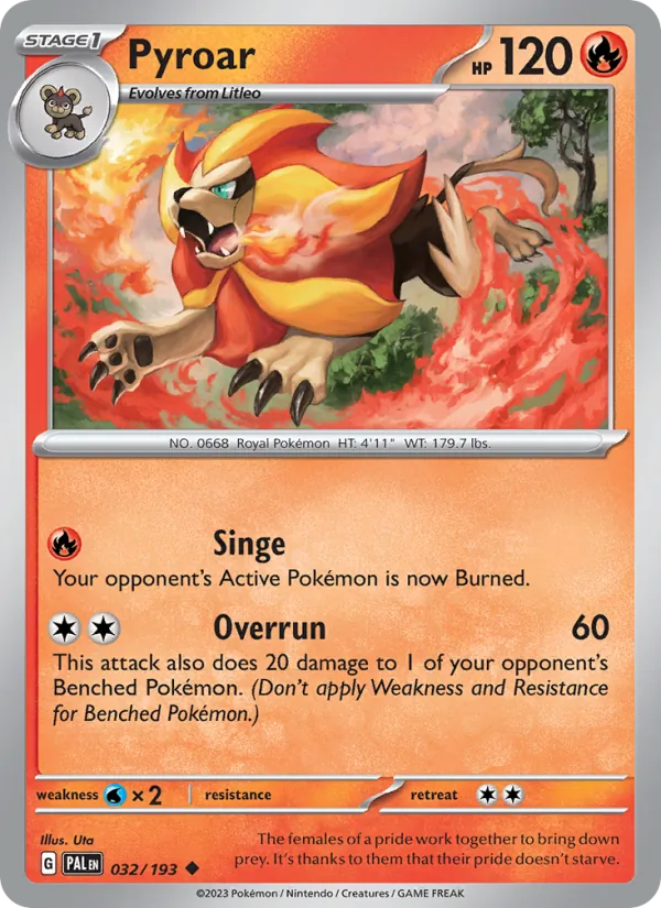 Pyroar 032/193