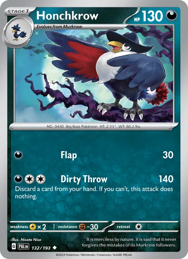 Honchkrow 132/193