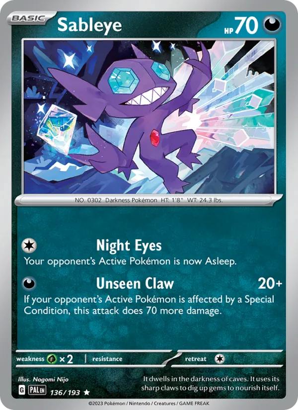 Sableye 136/193