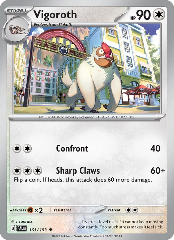 Vigoroth 161/193