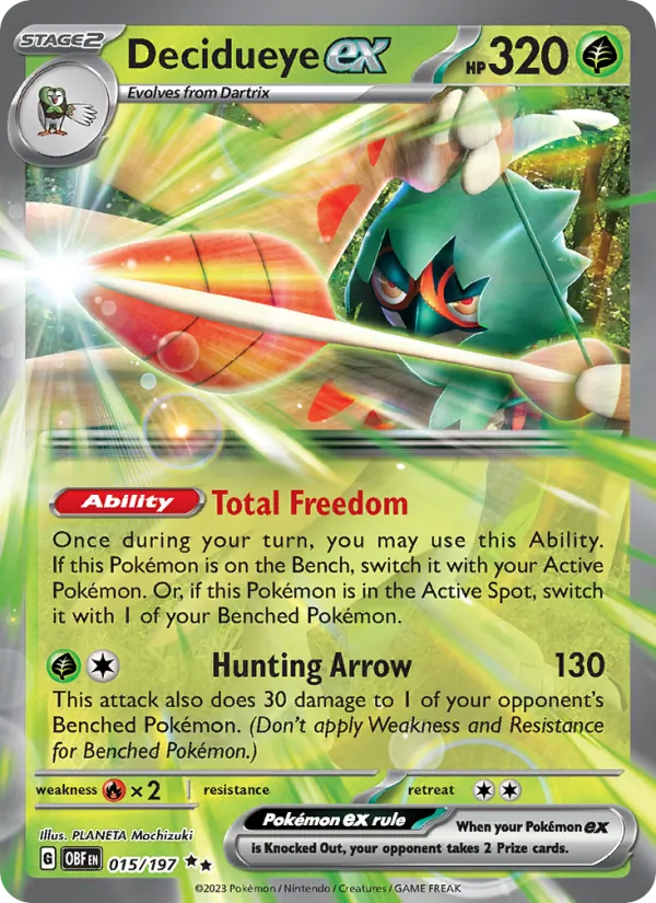 Decidueye ex 015/197