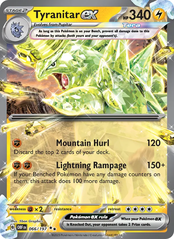 Tyranitar ex 066/197