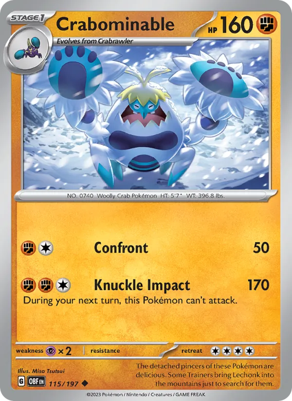 Crabominable 115/197