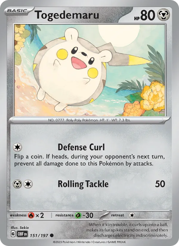 Togedemaru 151/197