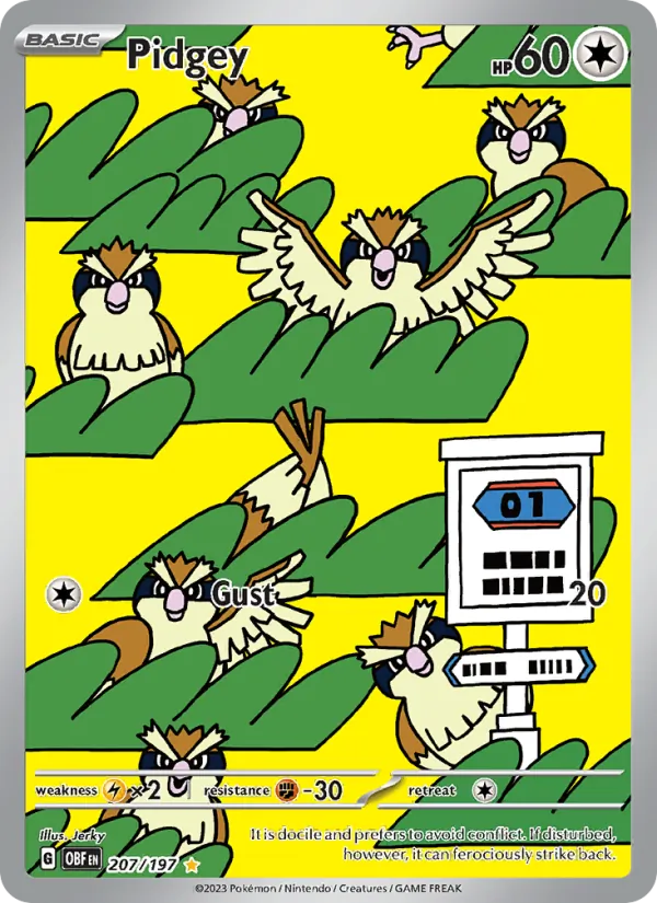 Pidgey 207/197