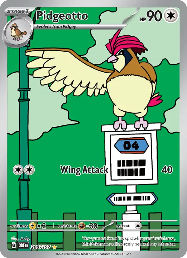 Pidgeotto 208/197