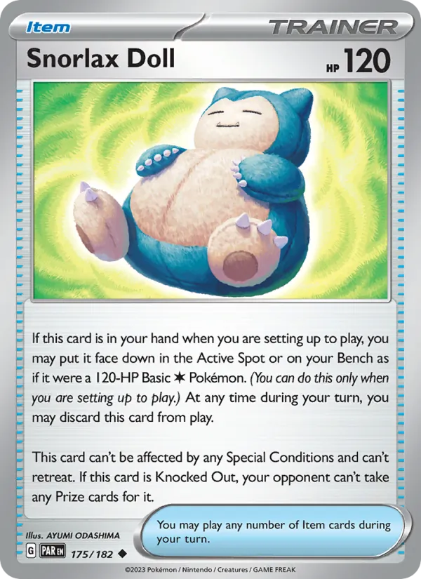 Snorlax Doll 175/182