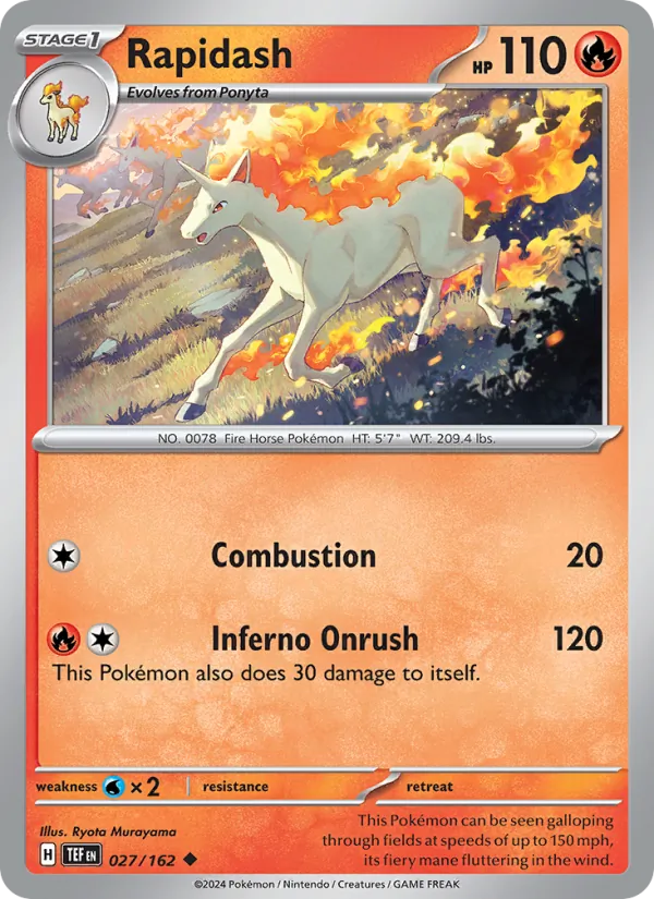 Rapidash 027/162