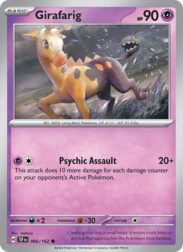 Girafarig 066/162