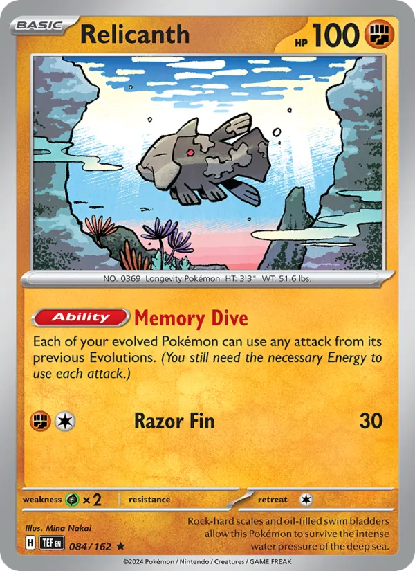 Relicanth 084/162