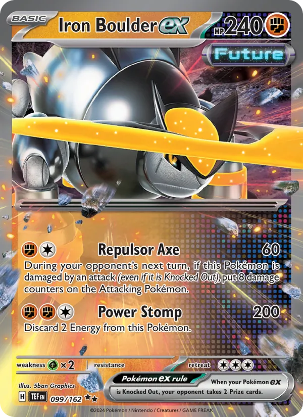 Iron Boulder ex 099/162