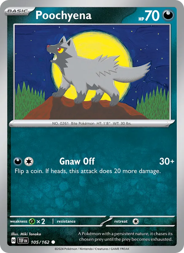 Poochyena 105/162