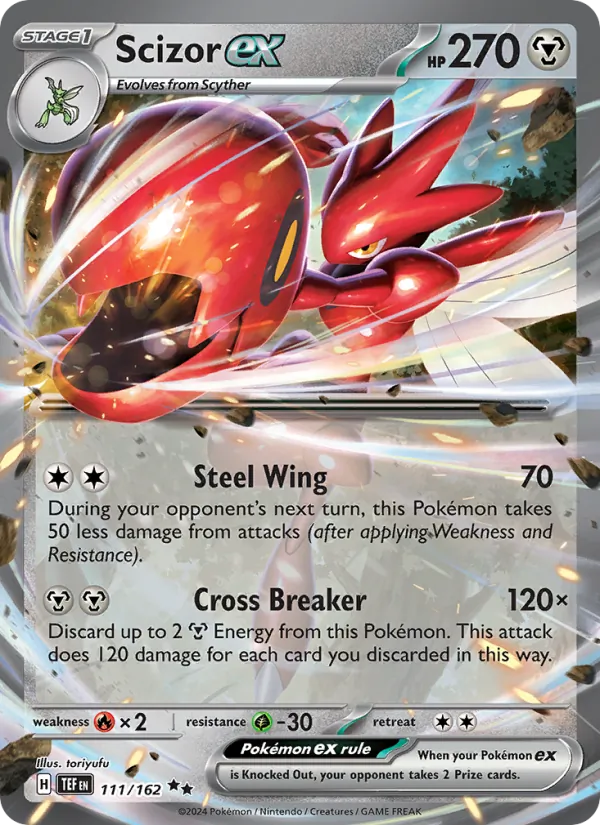 Scizor ex 111/162