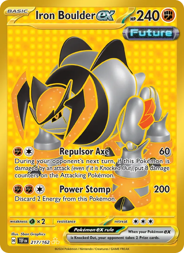 Iron Boulder ex 217/162