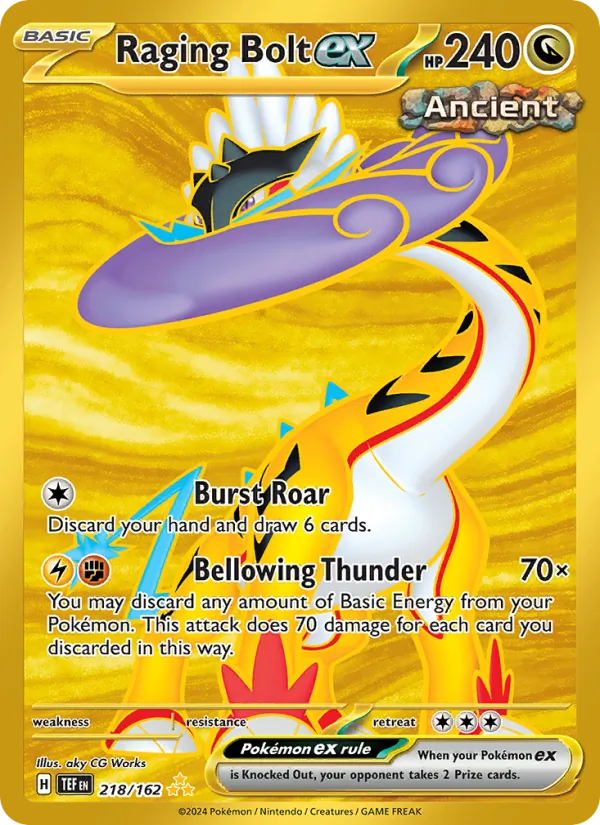 Raging Bolt ex 218/162