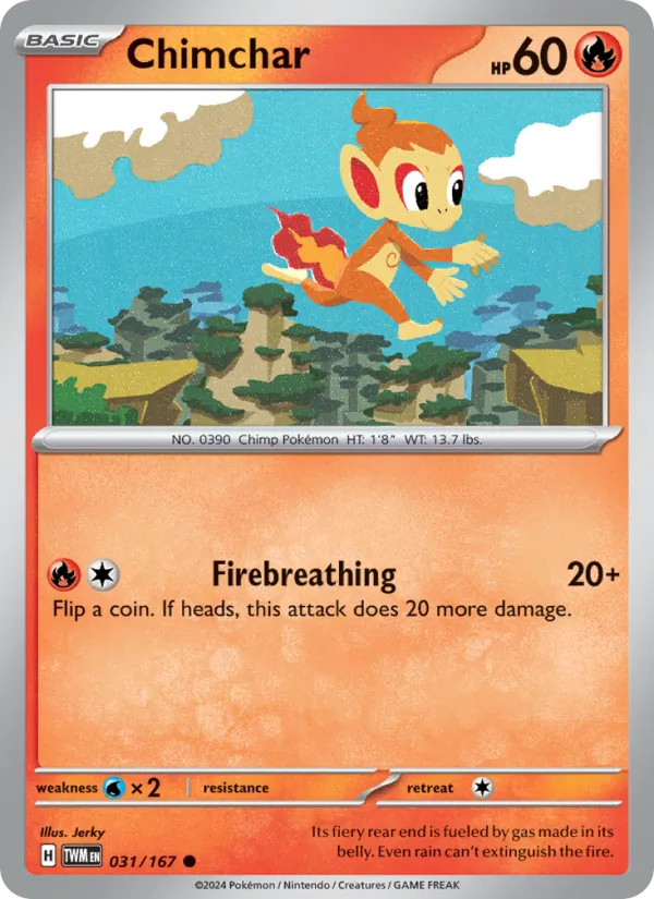 Chimchar 031/167